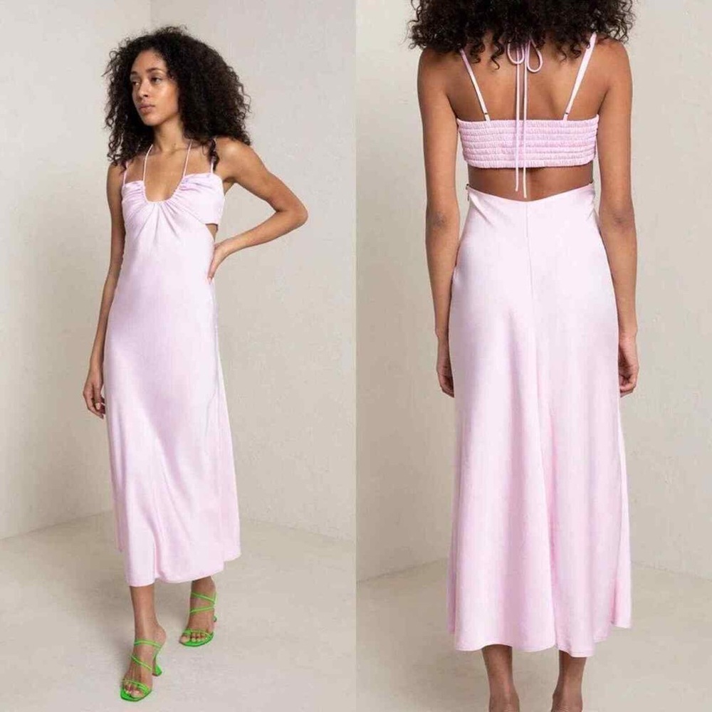 A.L.C. Tuberose Sienna Halter Neck Midi Dress NWT 4
SKU: 11326596